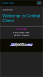 Mobile Screenshot of centralcheer.ca